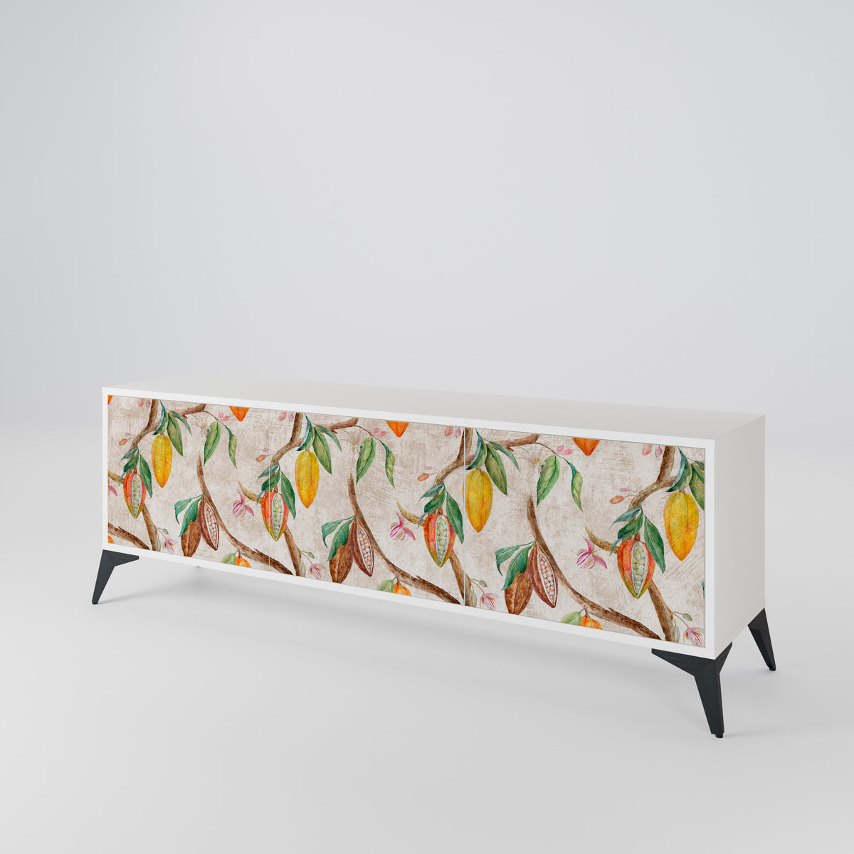COCOA FRUITS 3-Door TV Cabinet