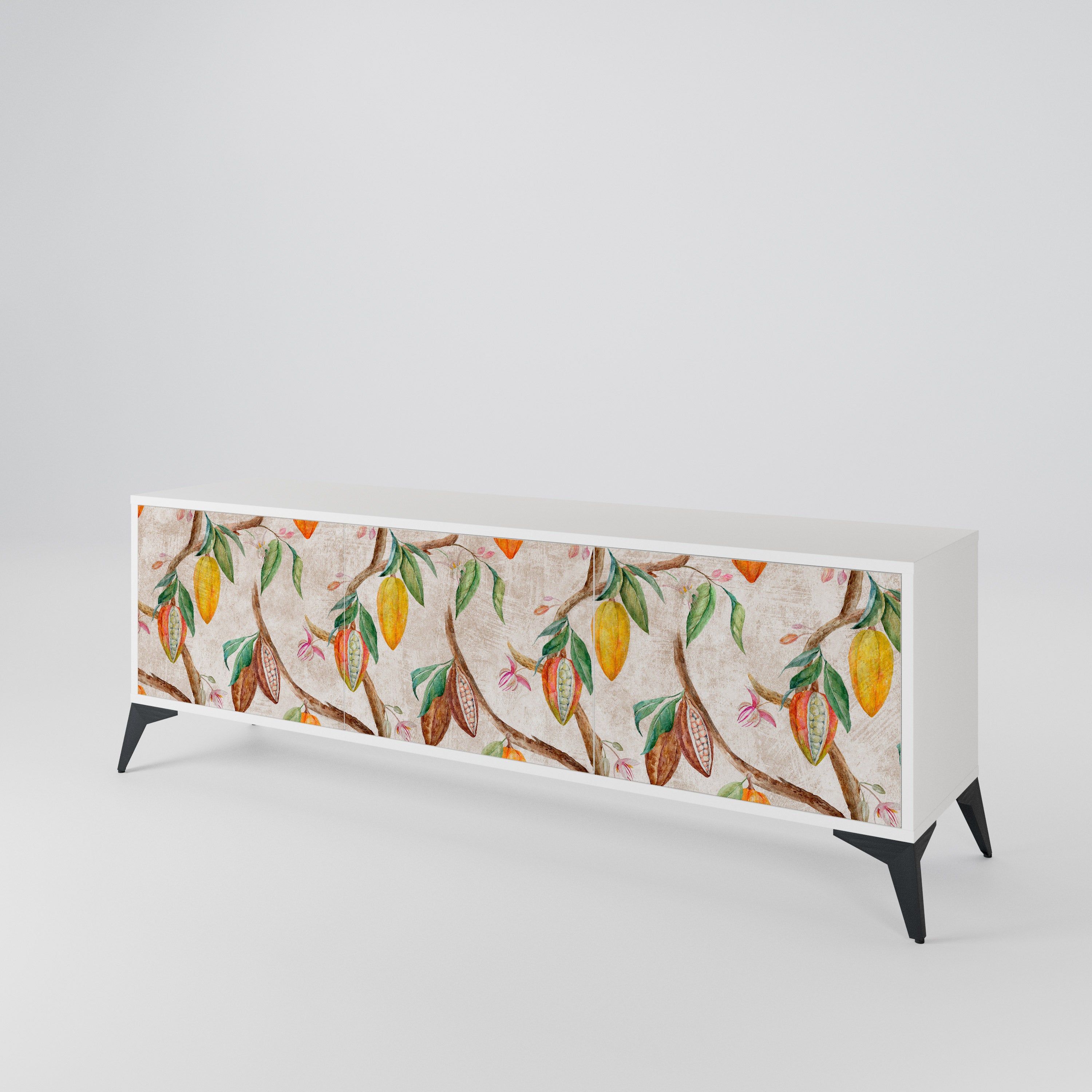 COCOA FRUITS 3-Door TV Cabinet