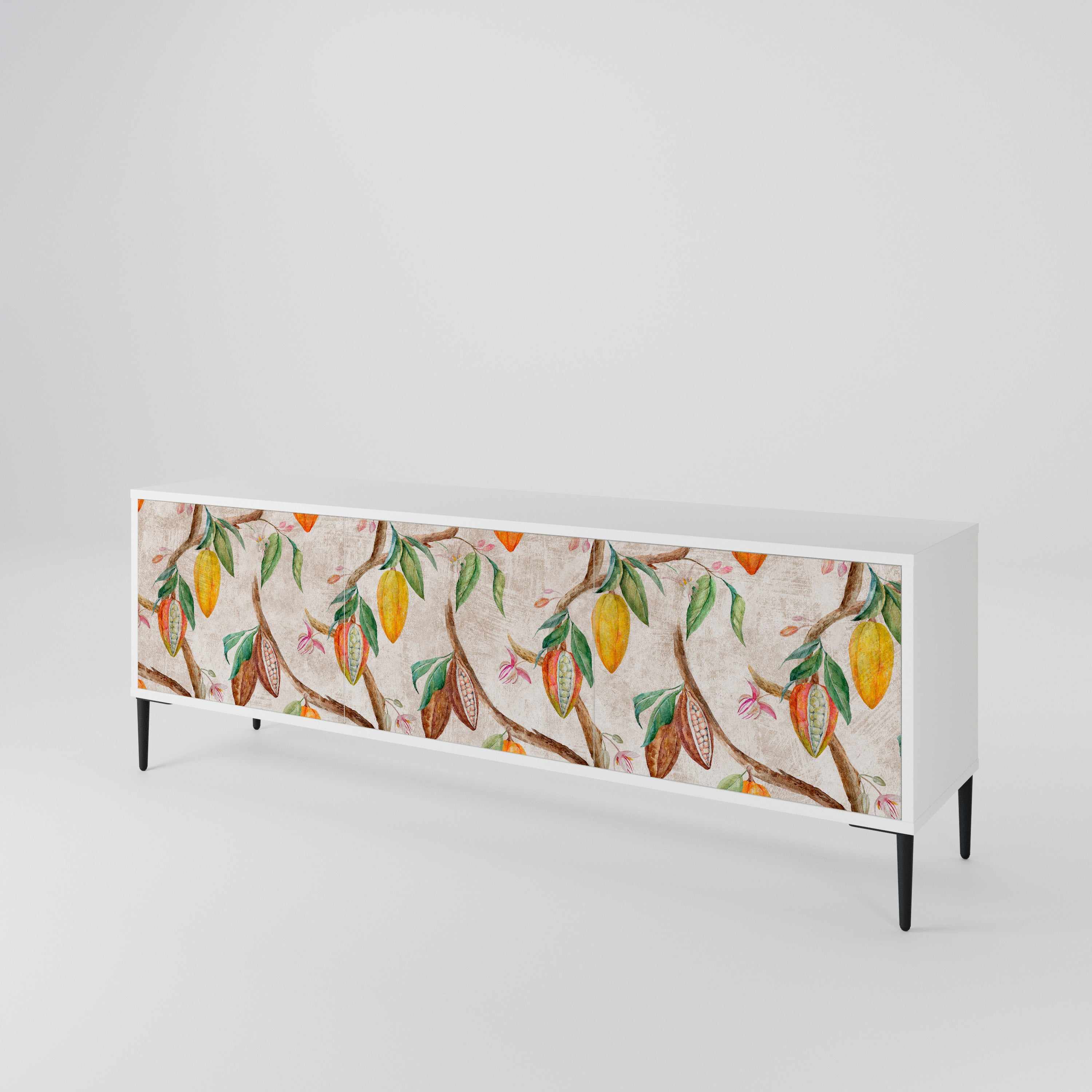 COCOA FRUITS 3-Door TV Cabinet
