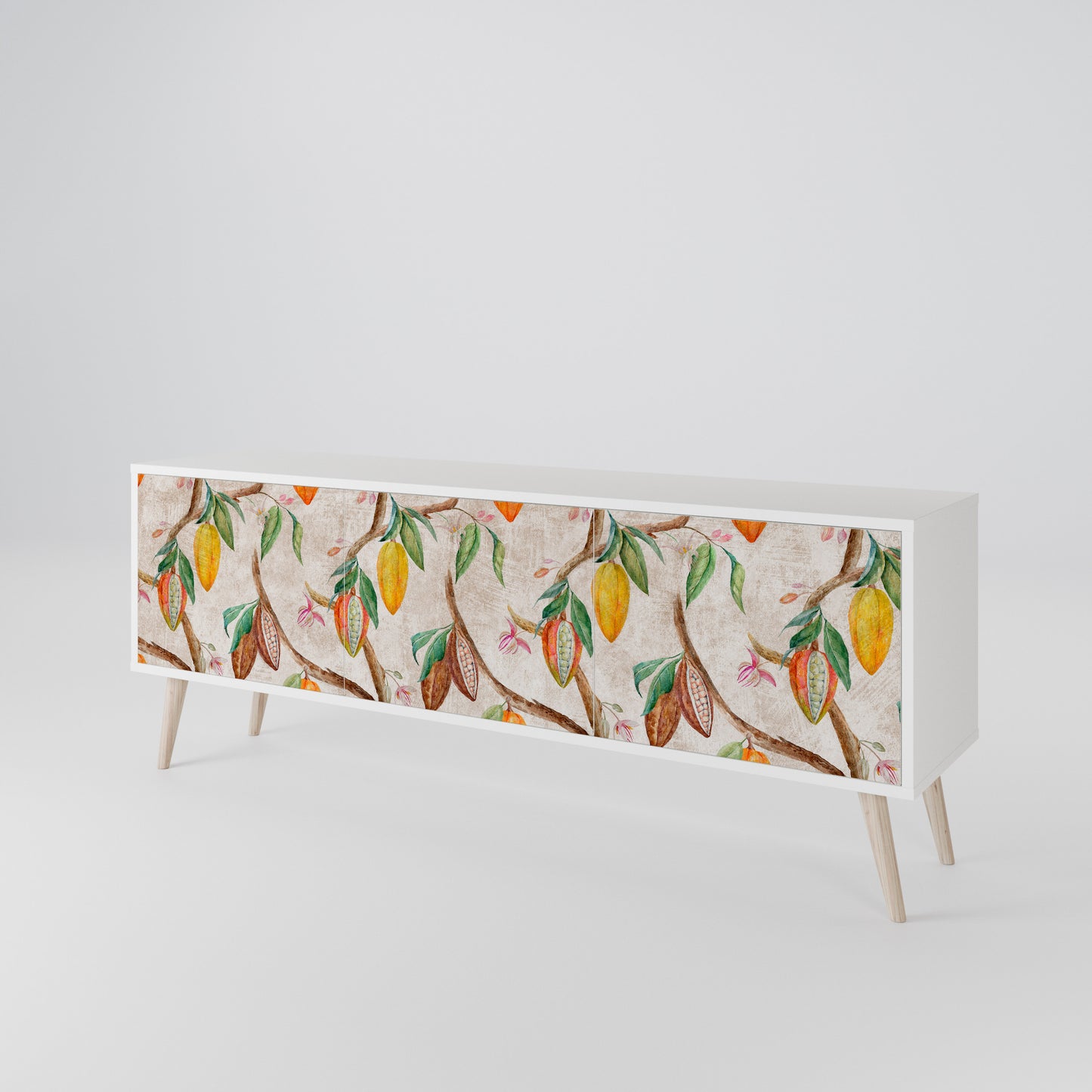 COCOA FRUITS 3-Door TV Cabinet