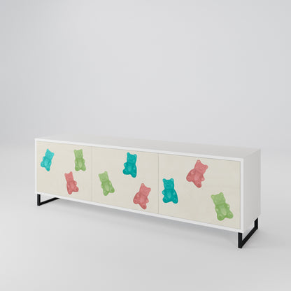GUMMY BEARS 3-Door TV Cabinet