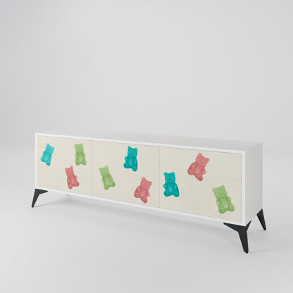 GUMMY BEARS 3-Door TV Cabinet