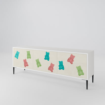 GUMMY BEARS 3-Door TV Cabinet