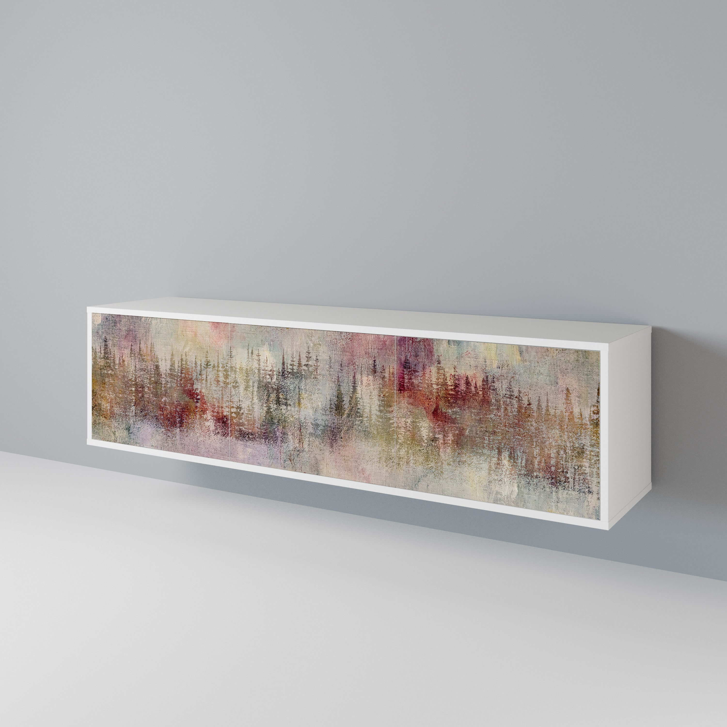 VEILED SUMMIT 3-Door TV Cabinet