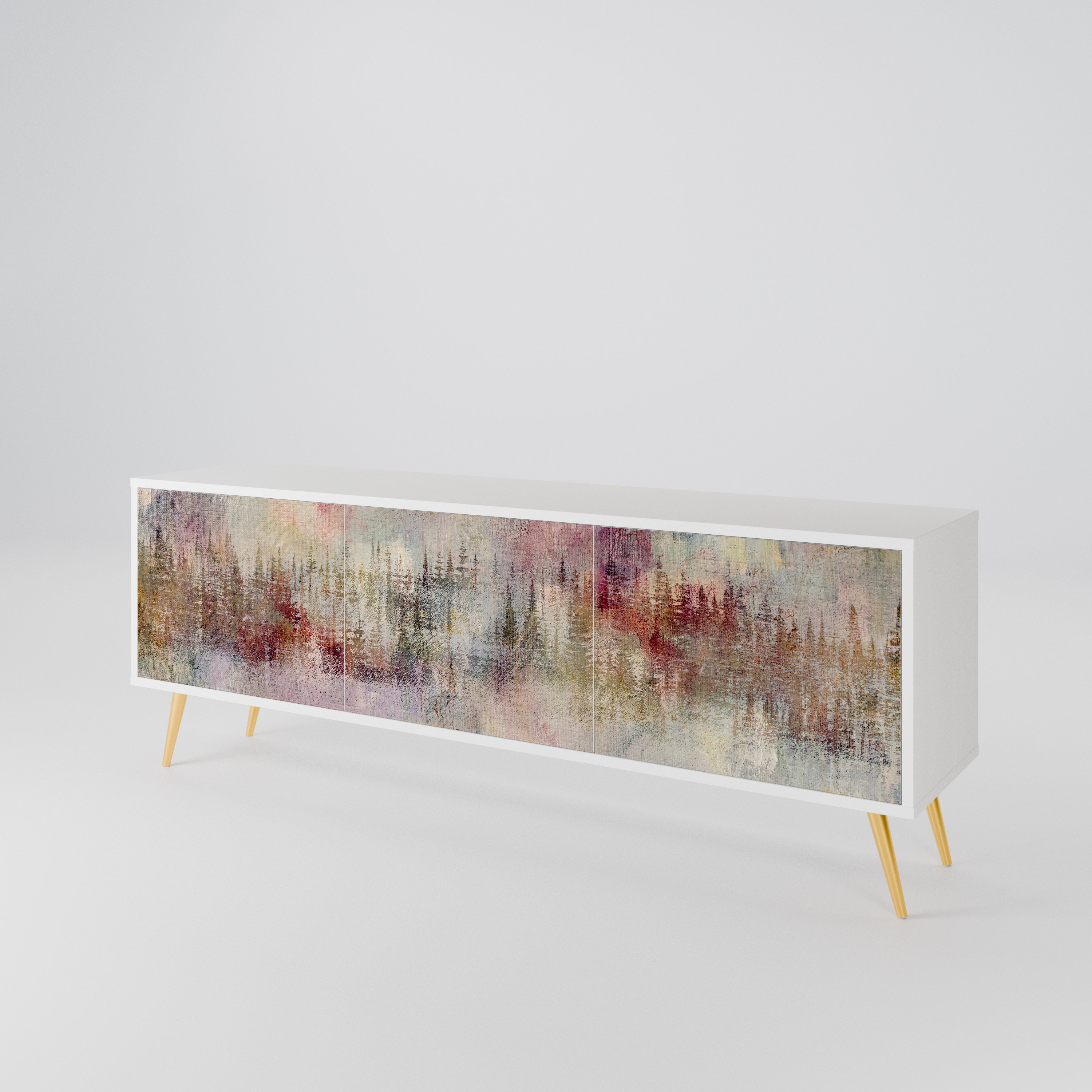 VEILED SUMMIT 3-Door TV Cabinet