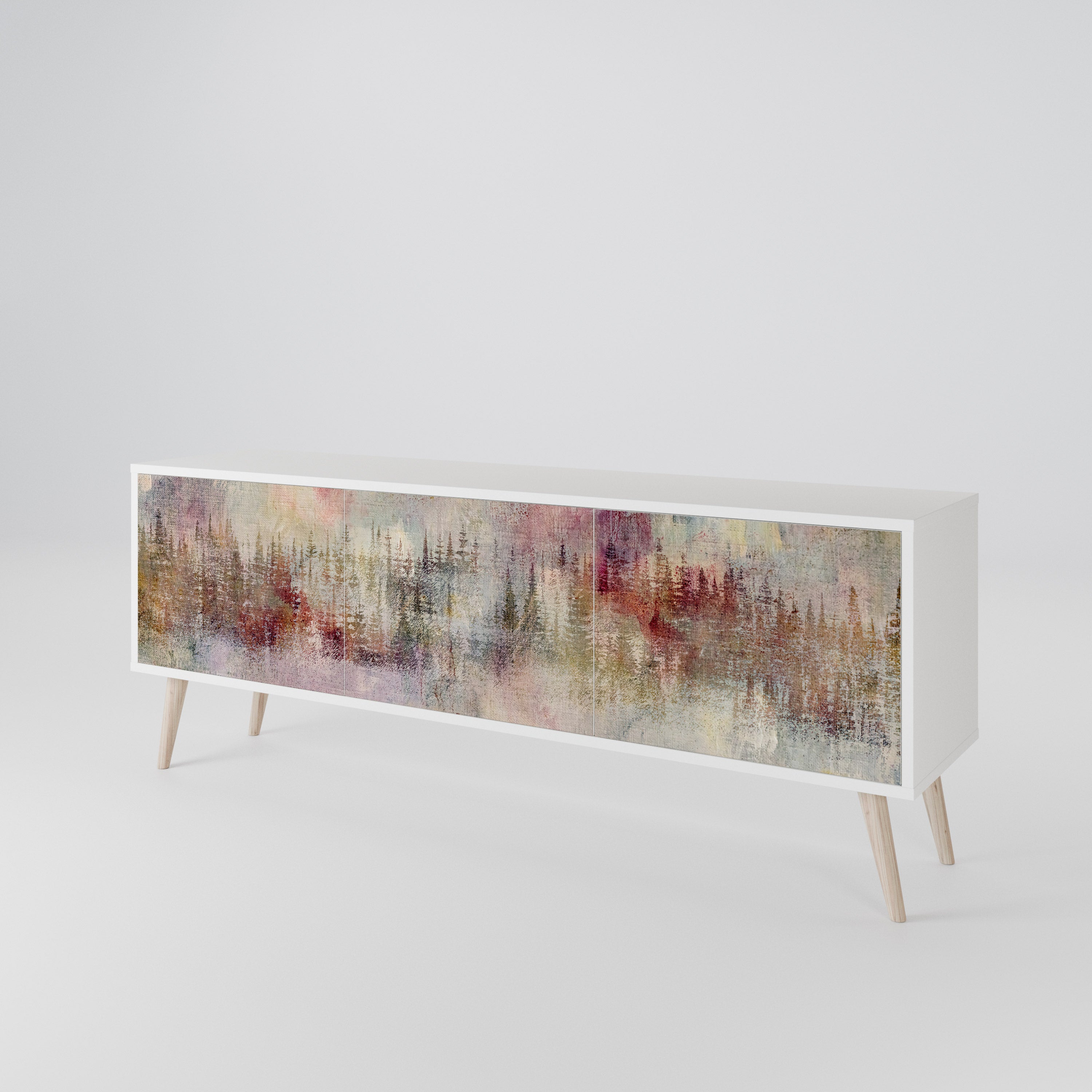 VEILED SUMMIT 3-Door TV Cabinet