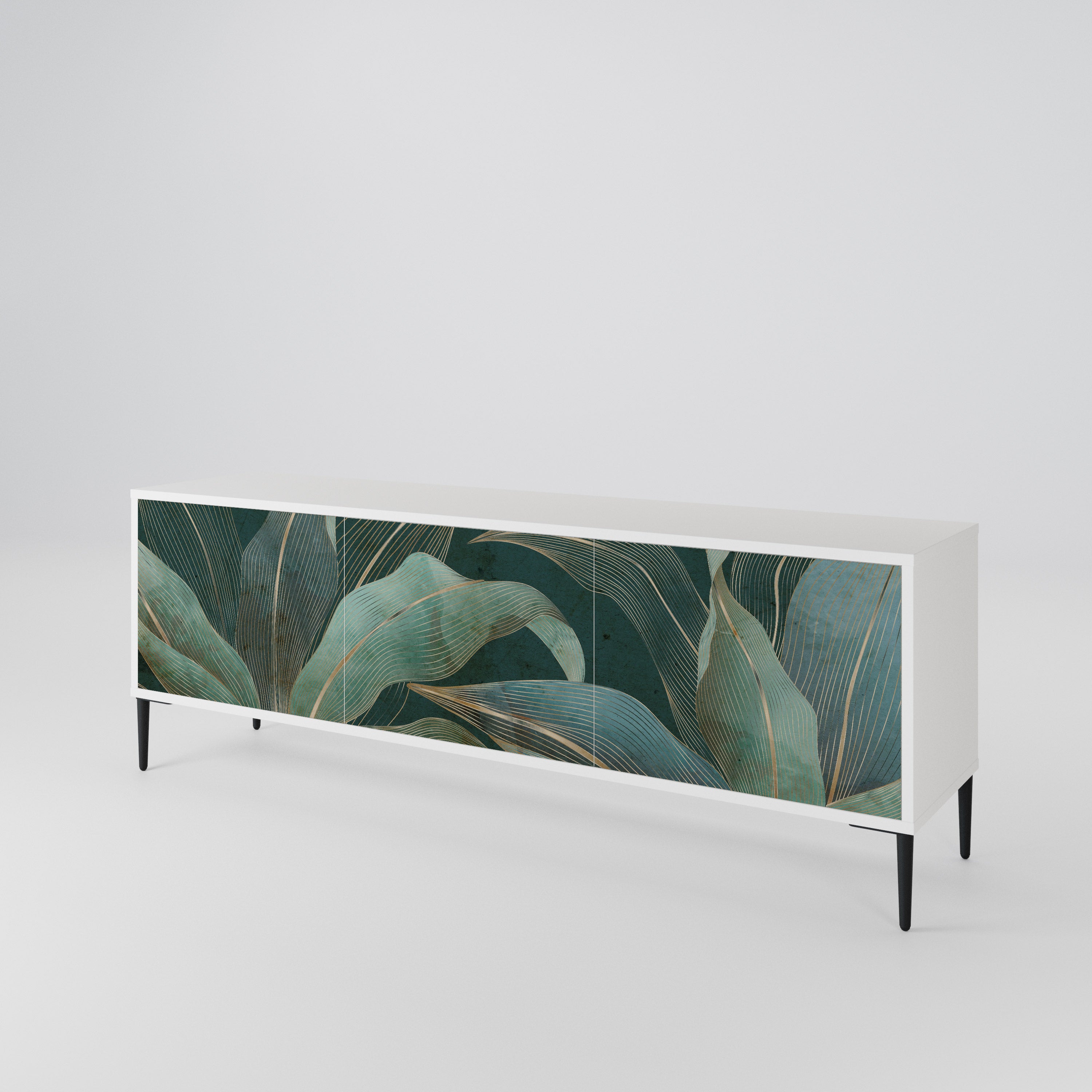 ROYAL GREEN 3-Door TV Cabinet
