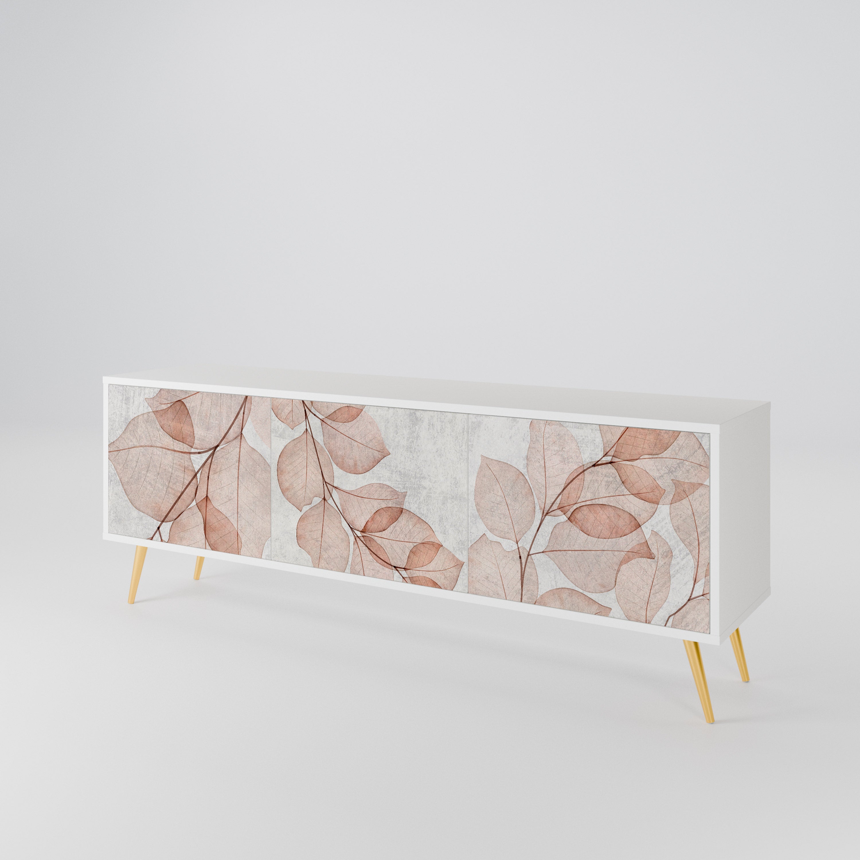 AUTUMN FRAGILITY 3-Door TV Cabinet