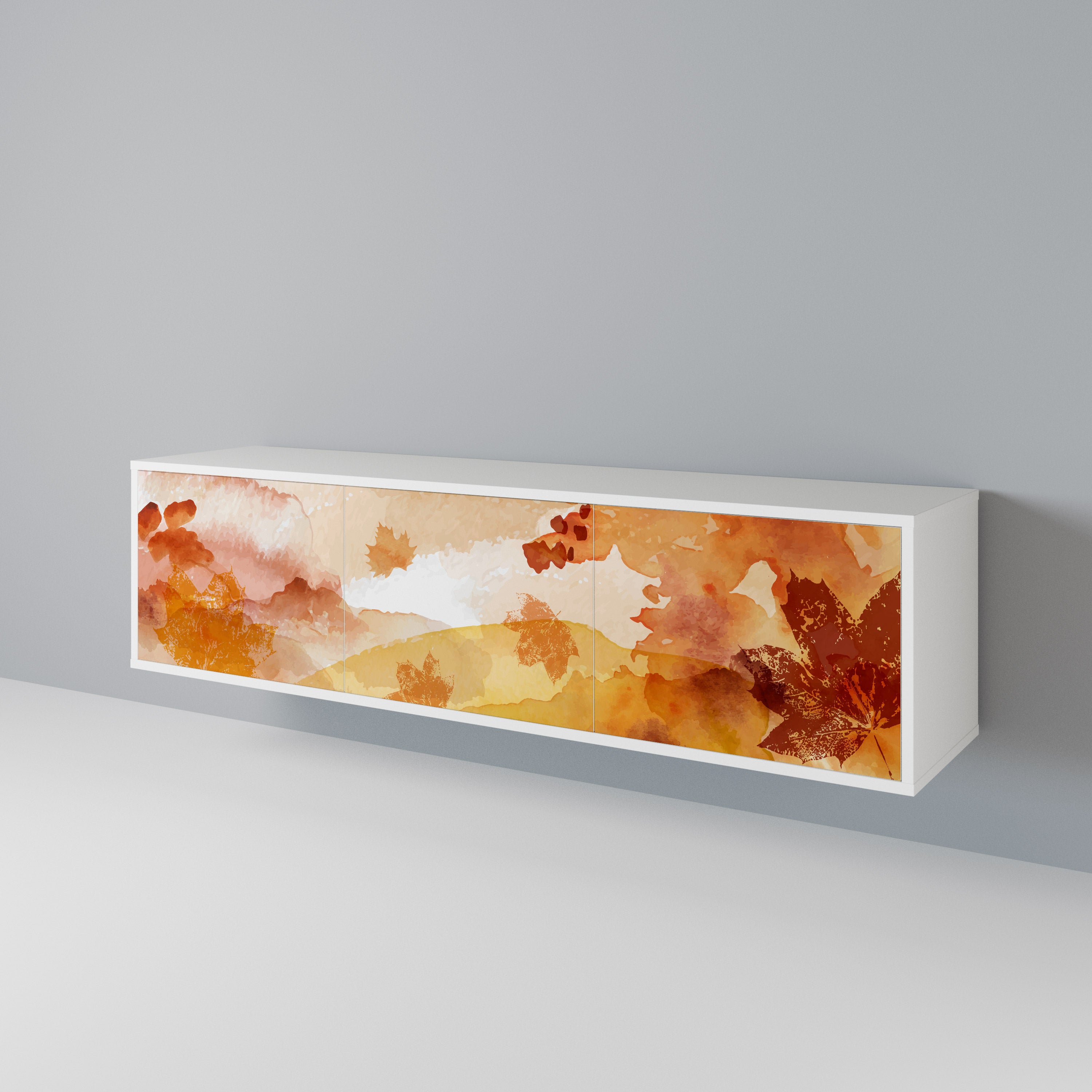 TRACES OF AUTUMN 3-Door TV Cabinet