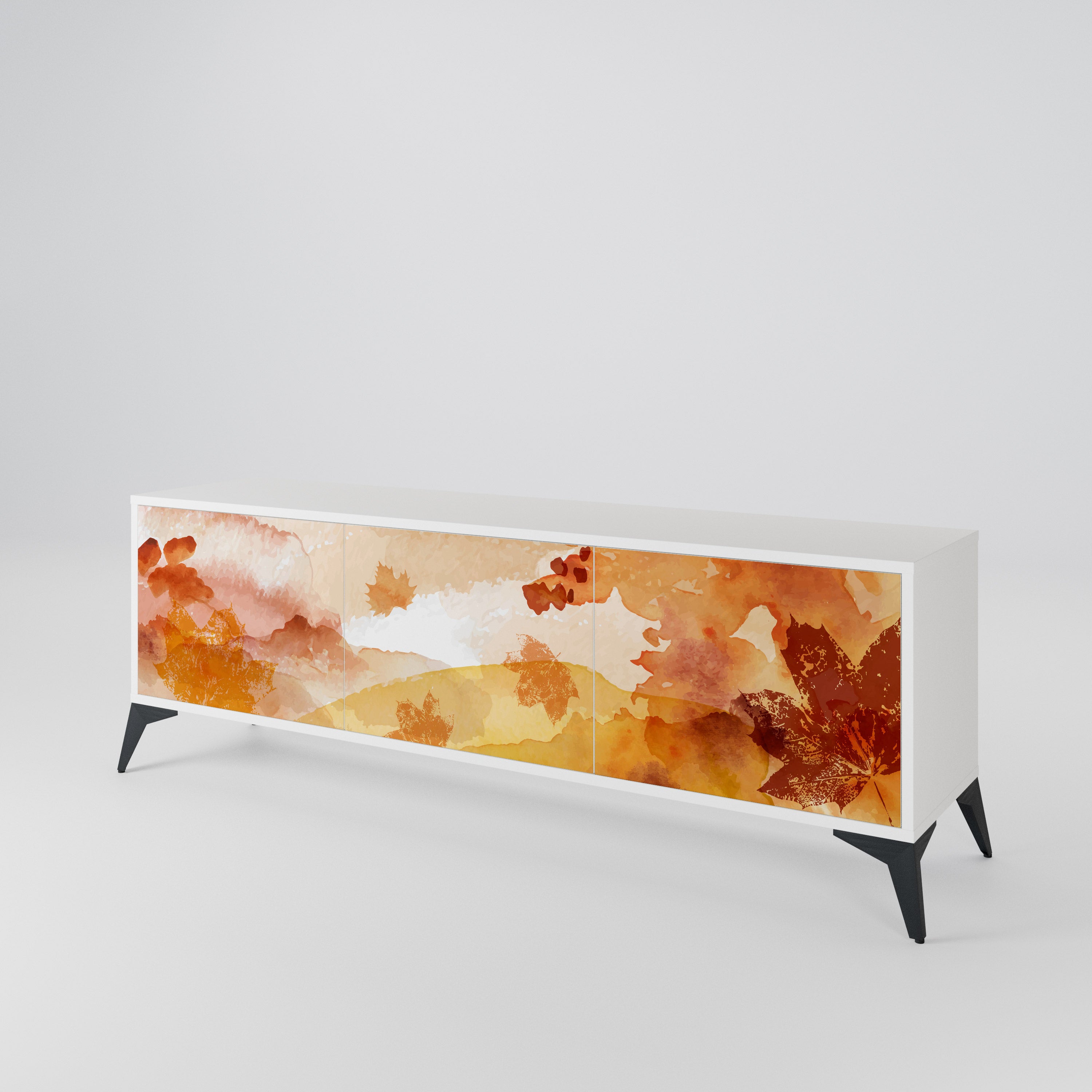 TRACES OF AUTUMN 3-Door TV Cabinet