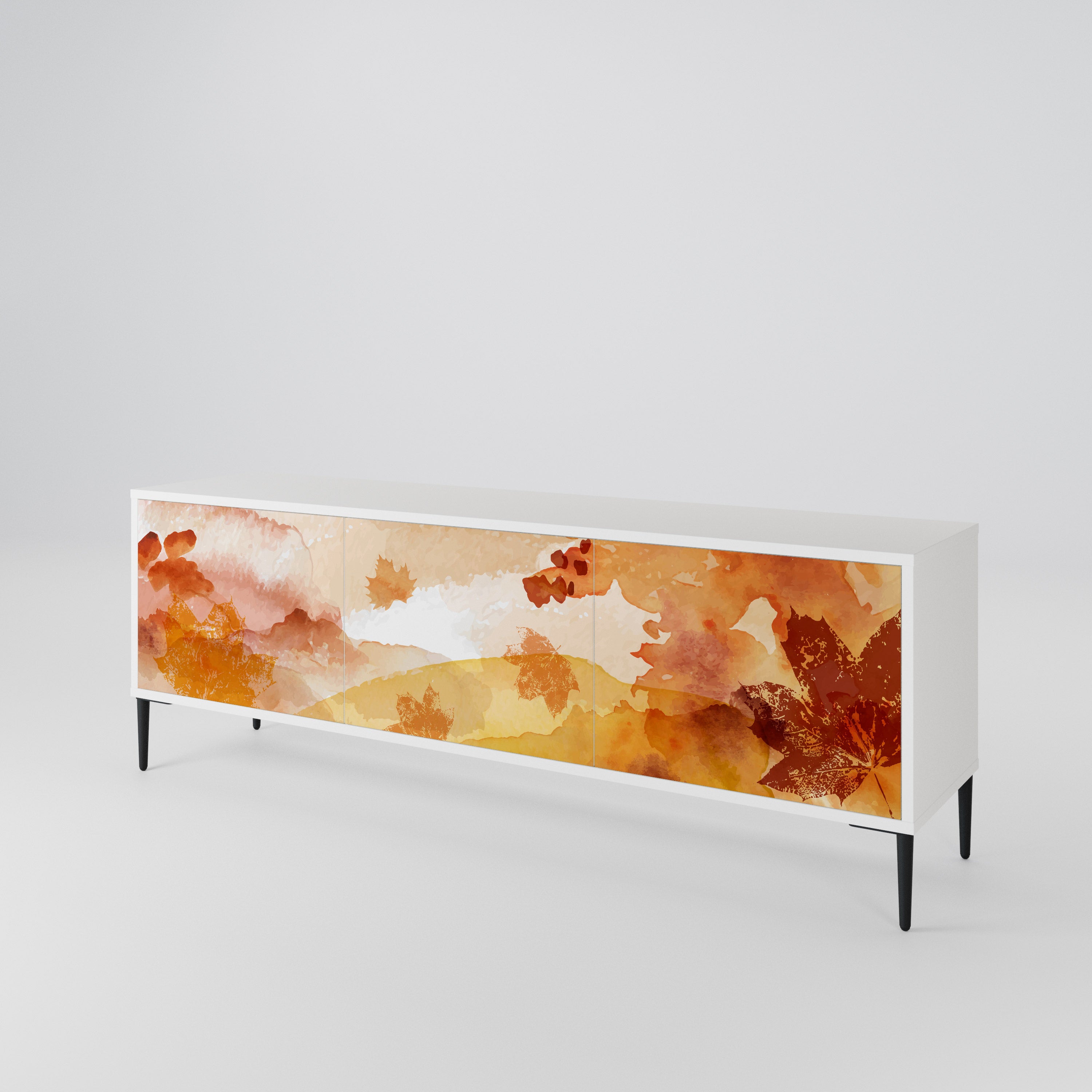 TRACES OF AUTUMN 3-Door TV Cabinet