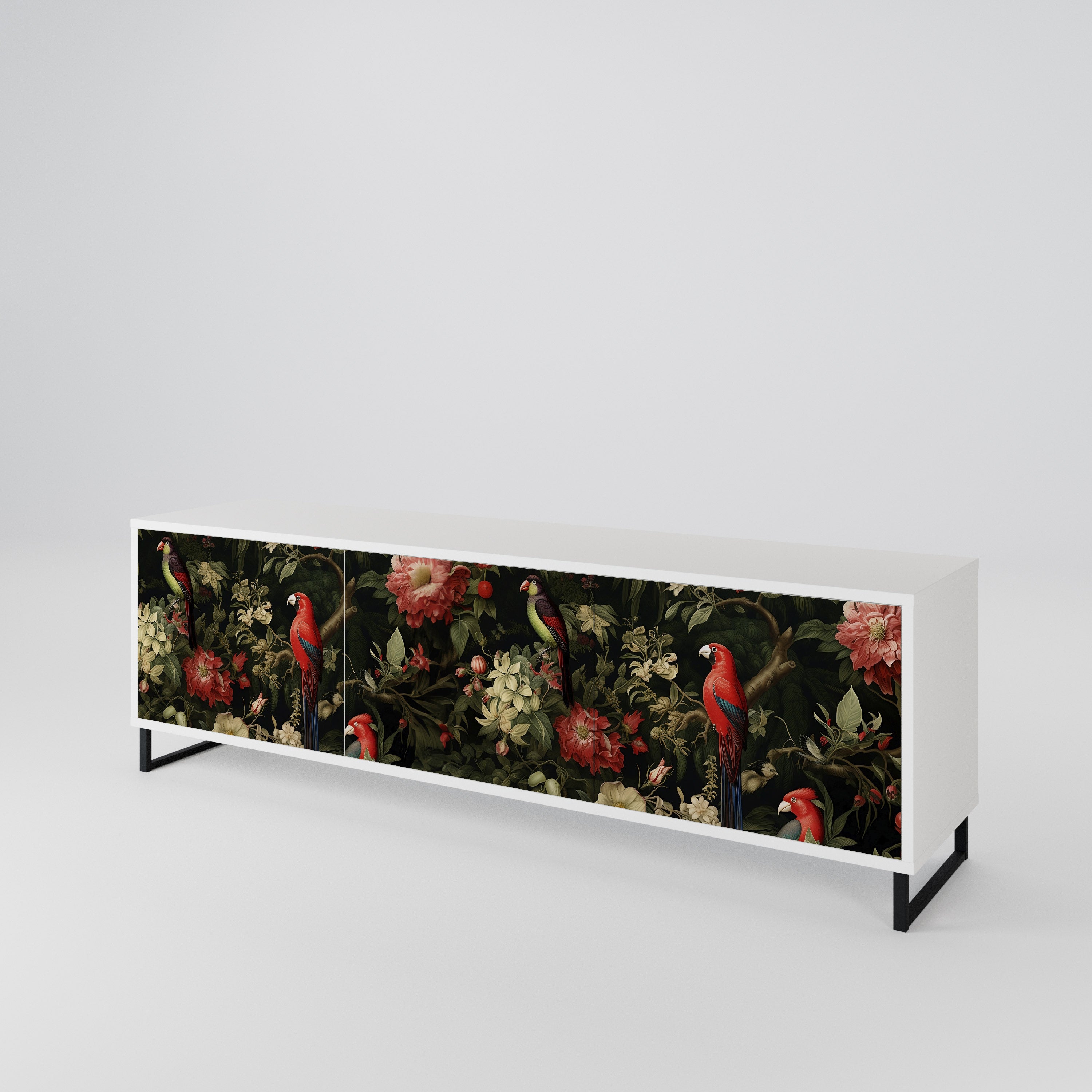 AVIAN GREENERY 3-Door TV Cabinet
