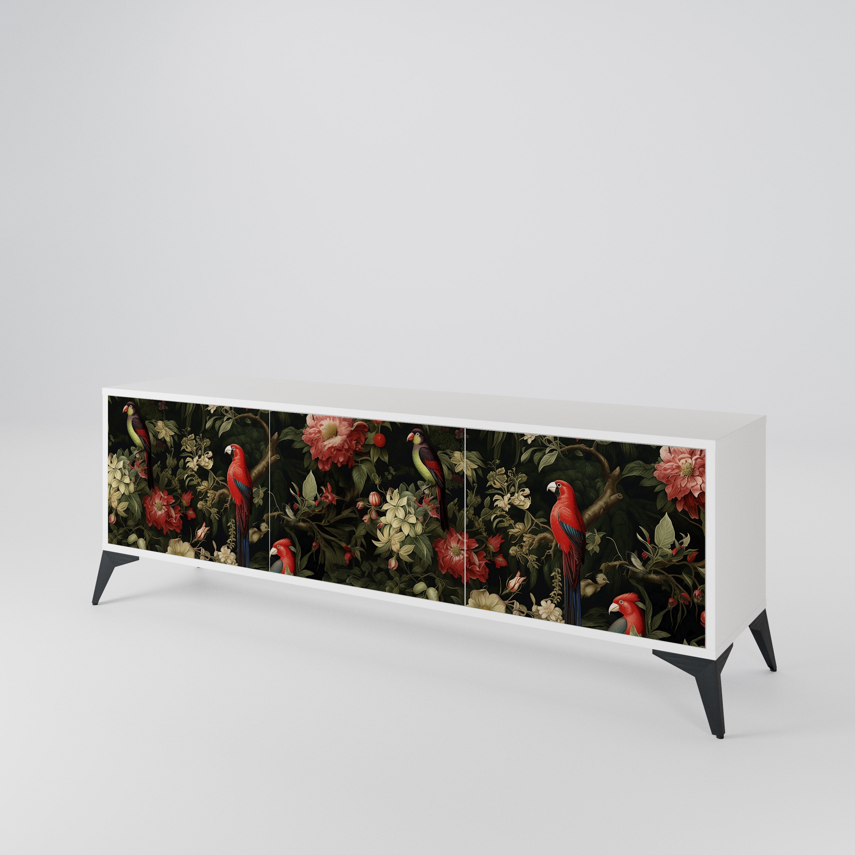 AVIAN GREENERY 3-Door TV Cabinet