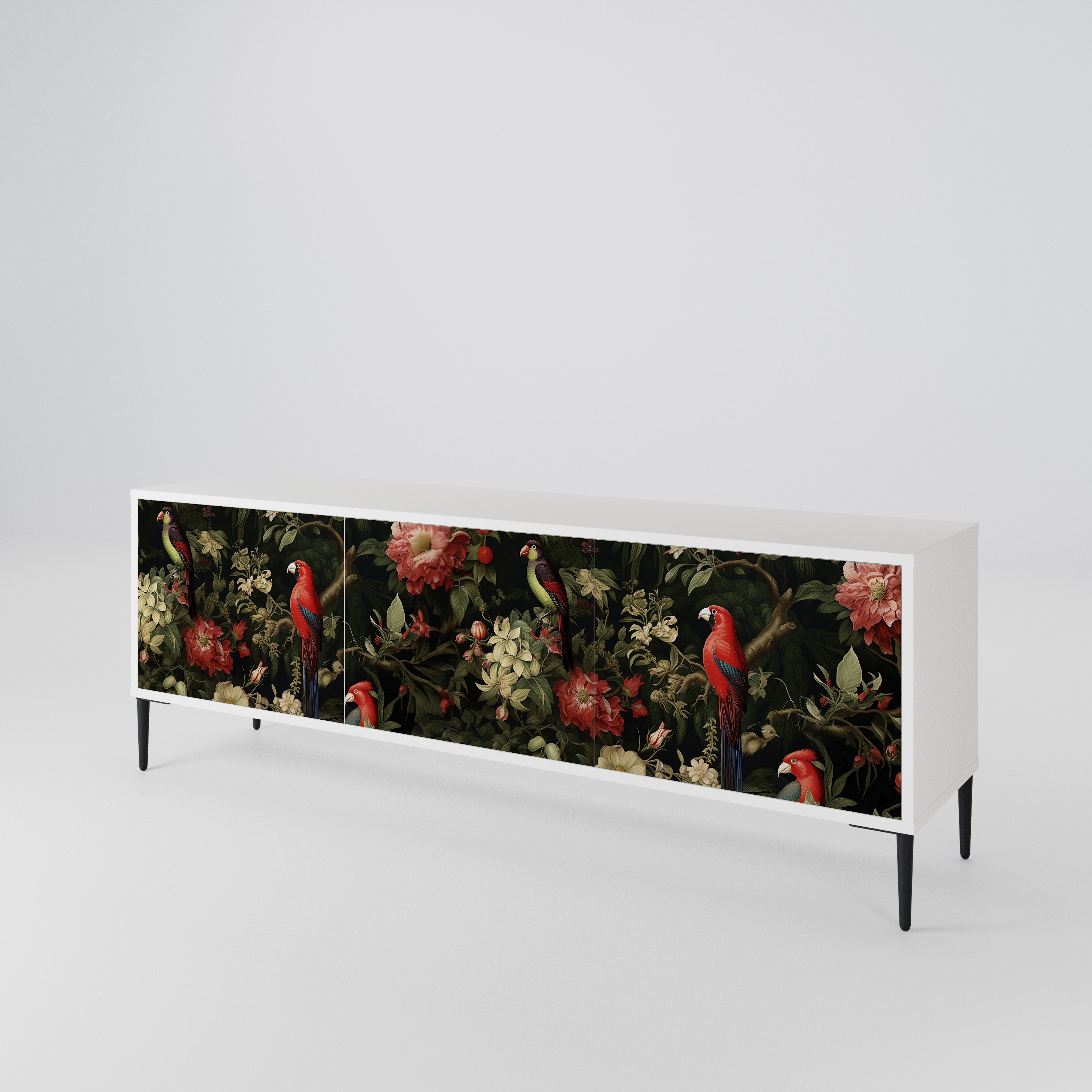 AVIAN GREENERY 3-Door TV Cabinet