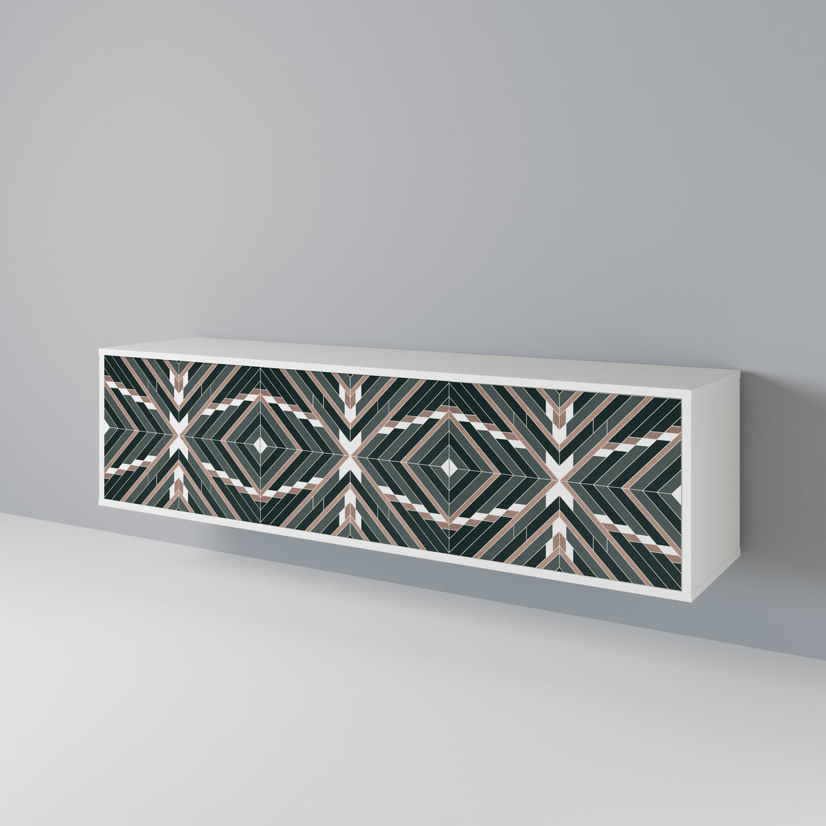 DIMENSION DELIGHTS 3-Door TV Cabinet