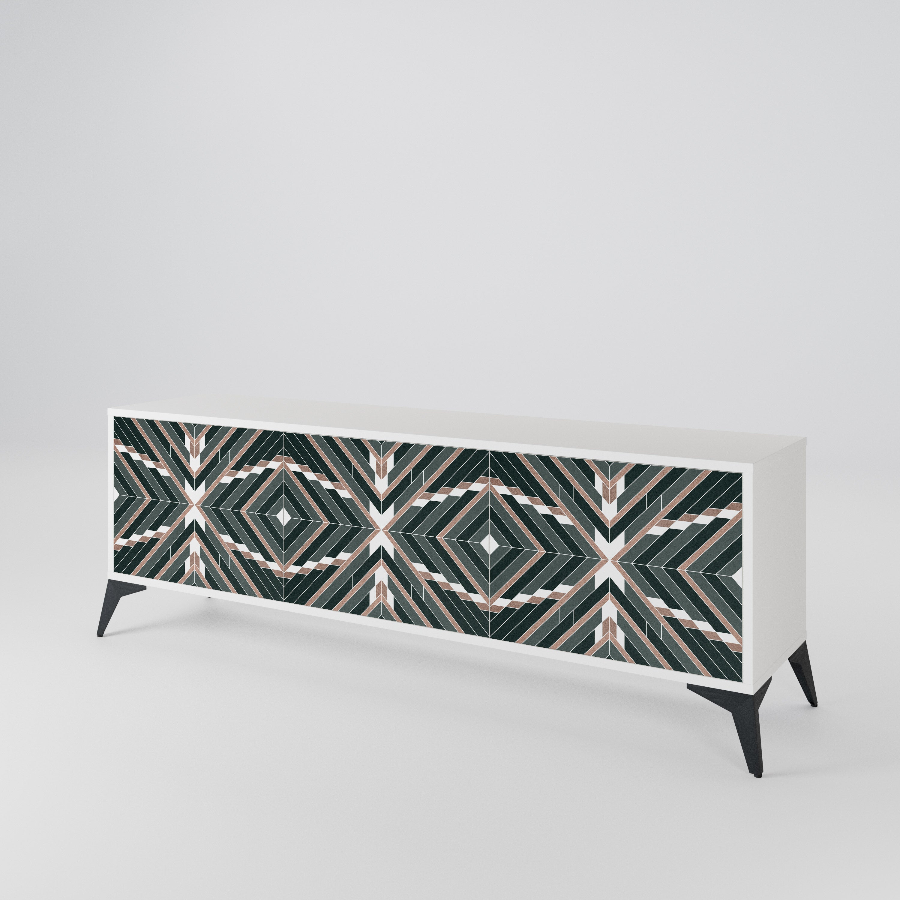 DIMENSION DELIGHTS 3-Door TV Cabinet