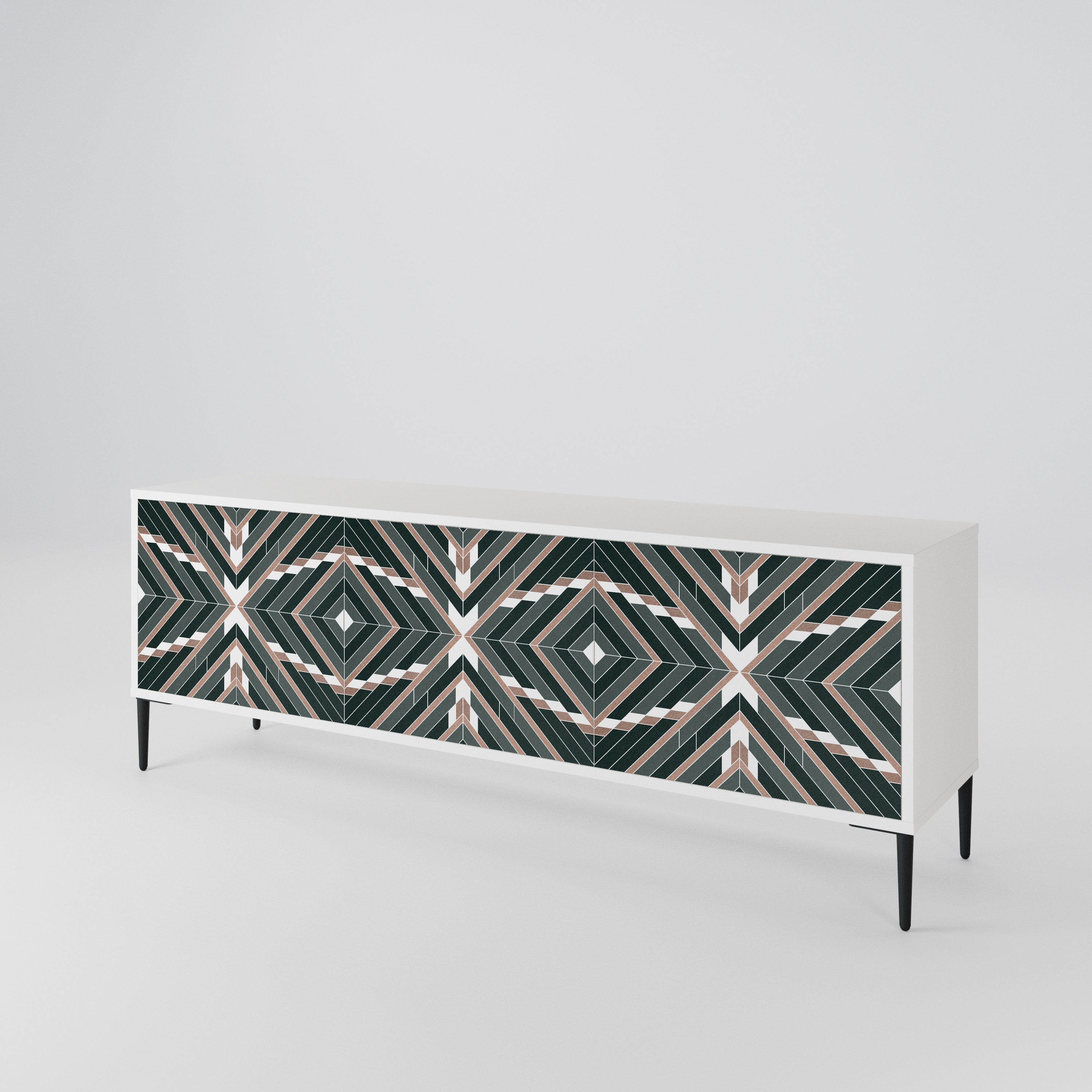 DIMENSION DELIGHTS 3-Door TV Cabinet