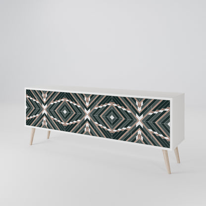 DIMENSION DELIGHTS 3-Door TV Cabinet