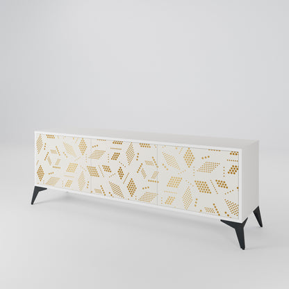 SPOTTED DAZE 3-Door TV Cabinet