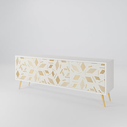 SPOTTED DAZE 3-Door TV Cabinet