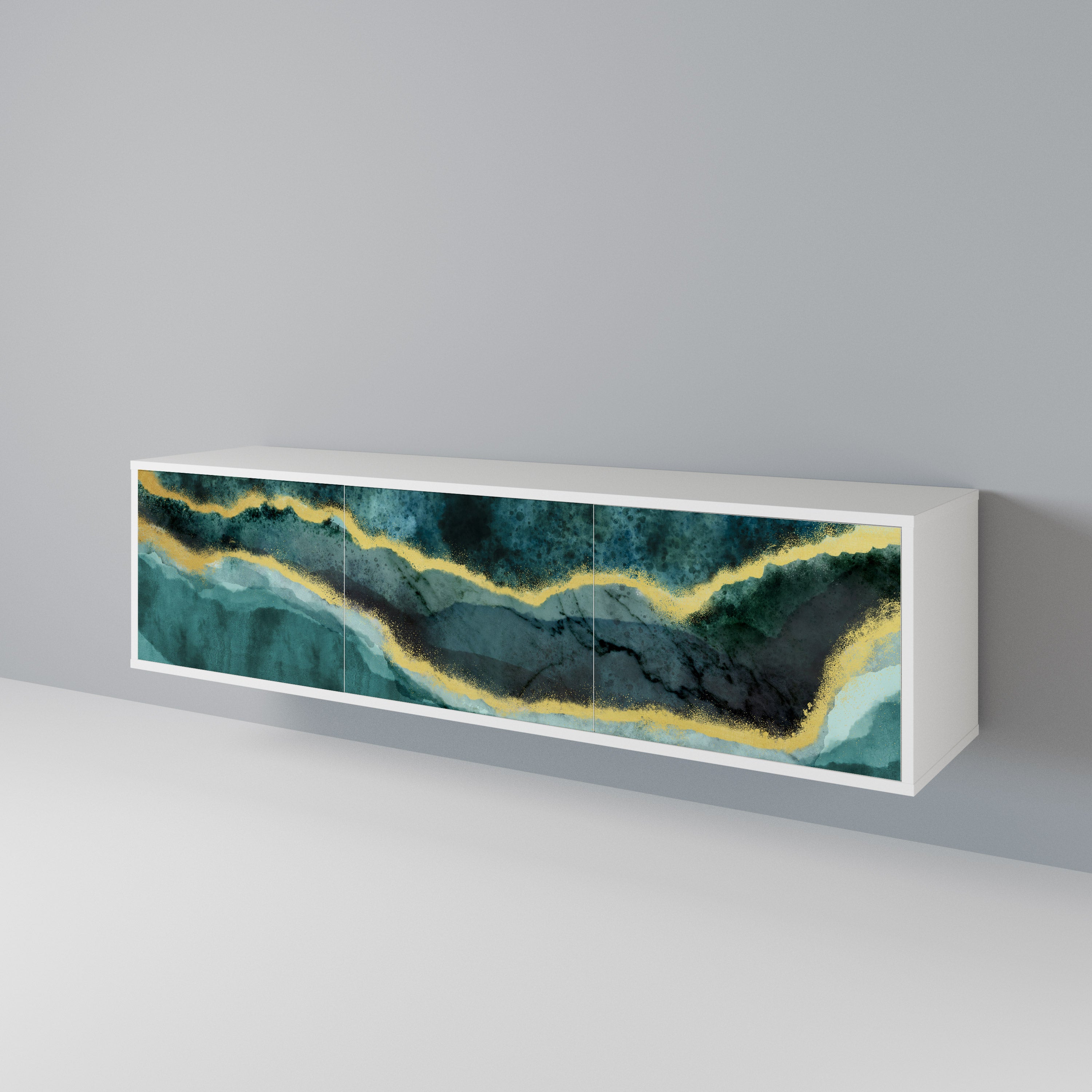 GOLDRUSH ODYSSEY 3-Door TV Cabinet