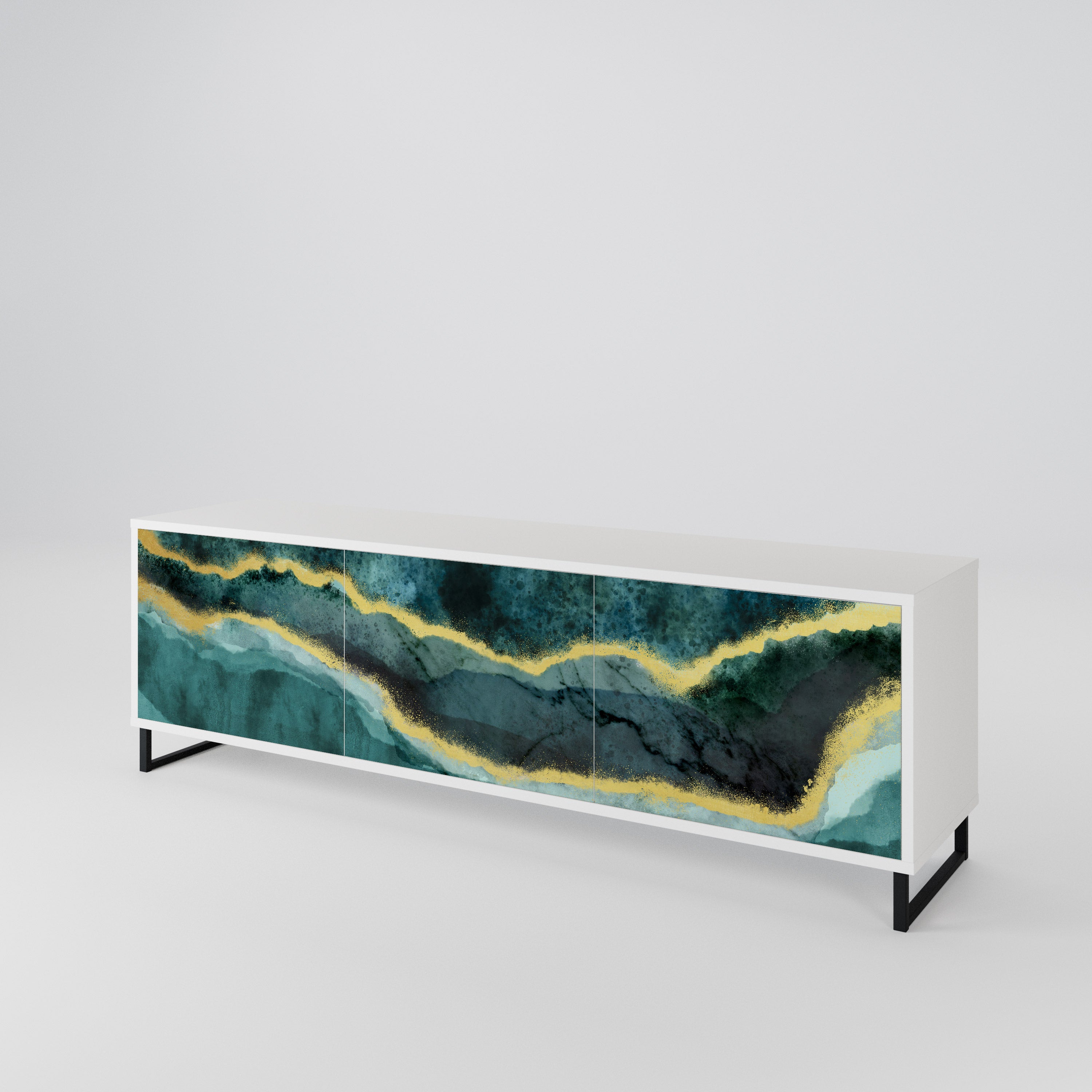GOLDRUSH ODYSSEY 3-Door TV Cabinet