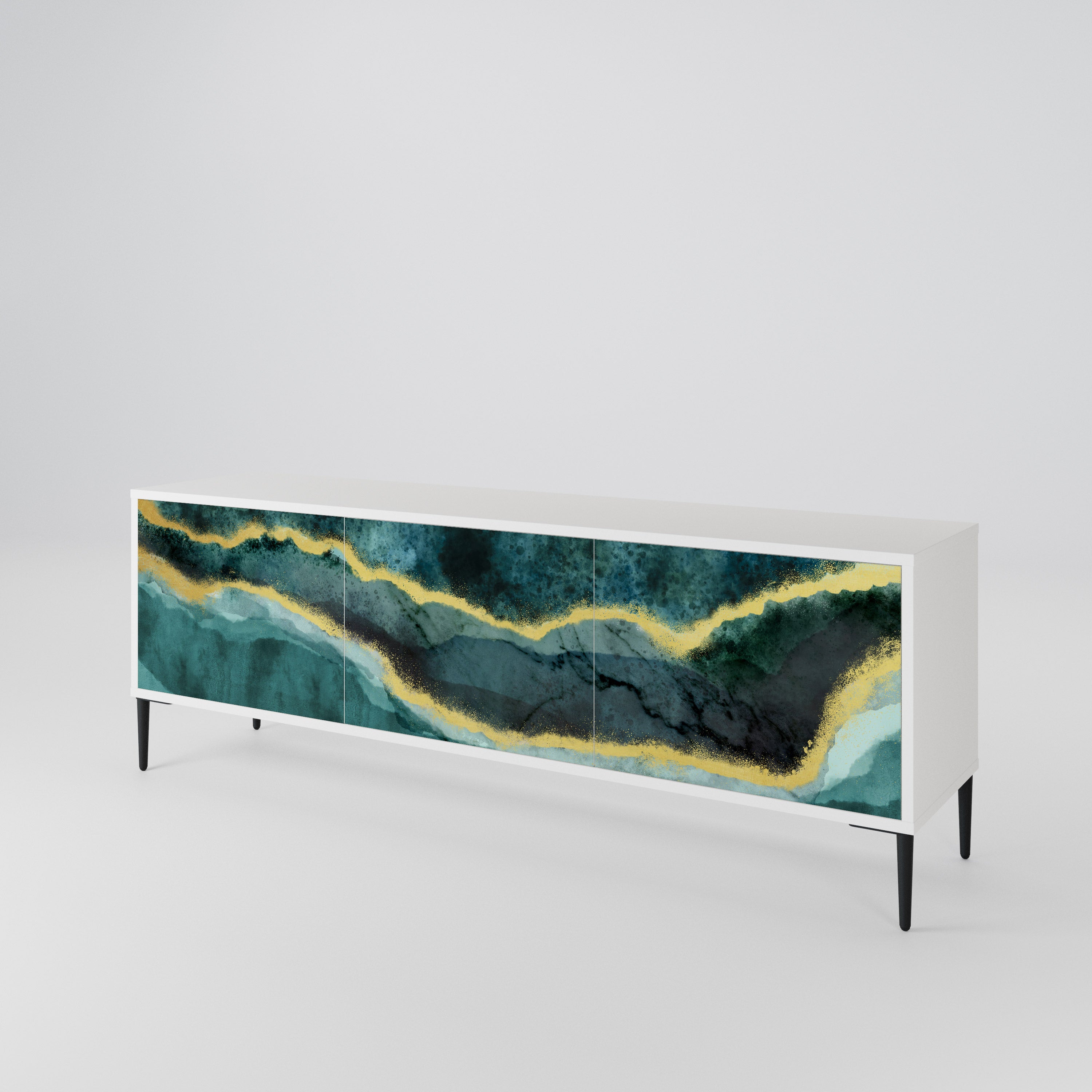 GOLDRUSH ODYSSEY 3-Door TV Cabinet