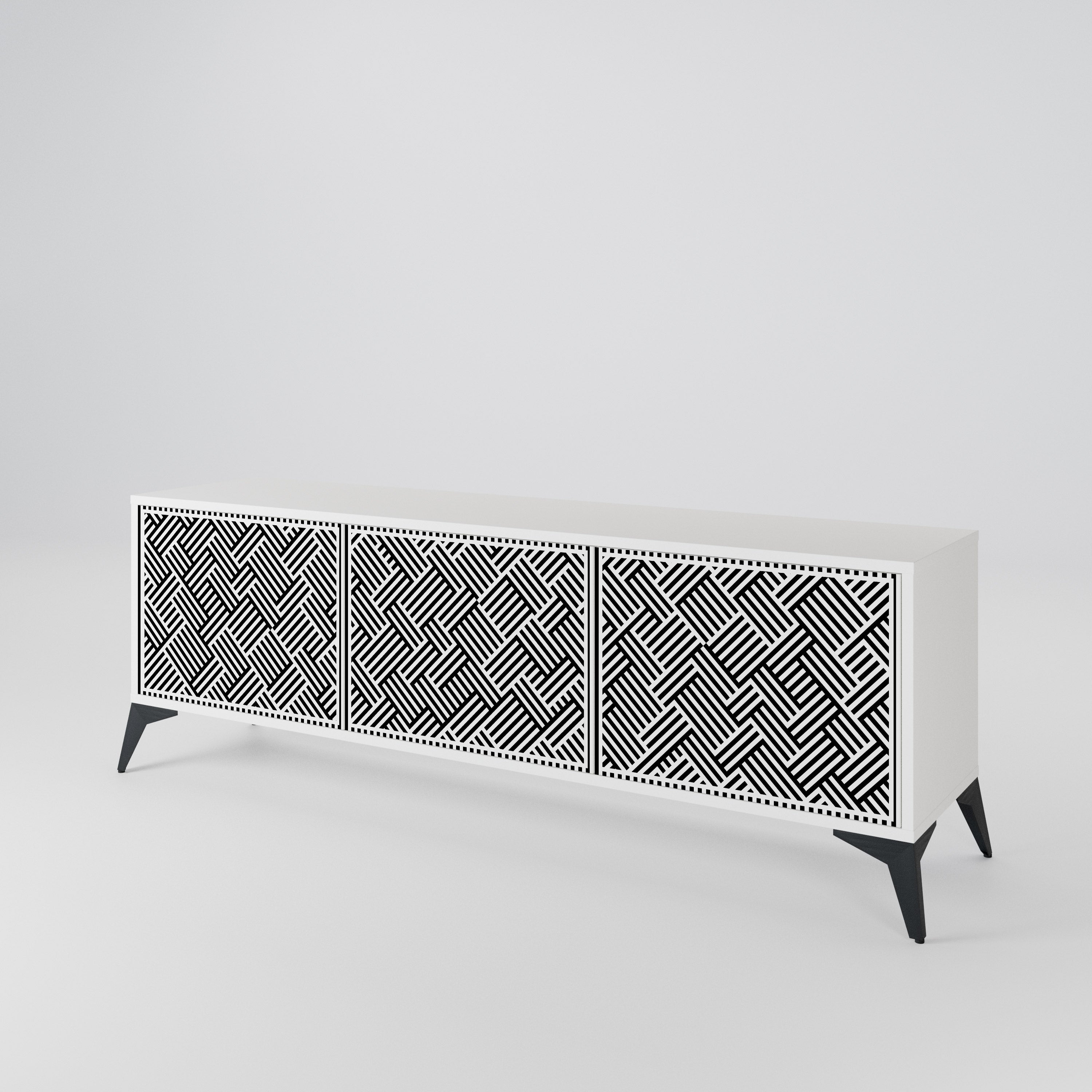 TEMPORARY SEQUENCE 3-Door TV Cabinet