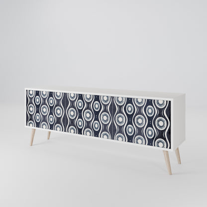 GRAPHITE EYES 3-Door TV Cabinet