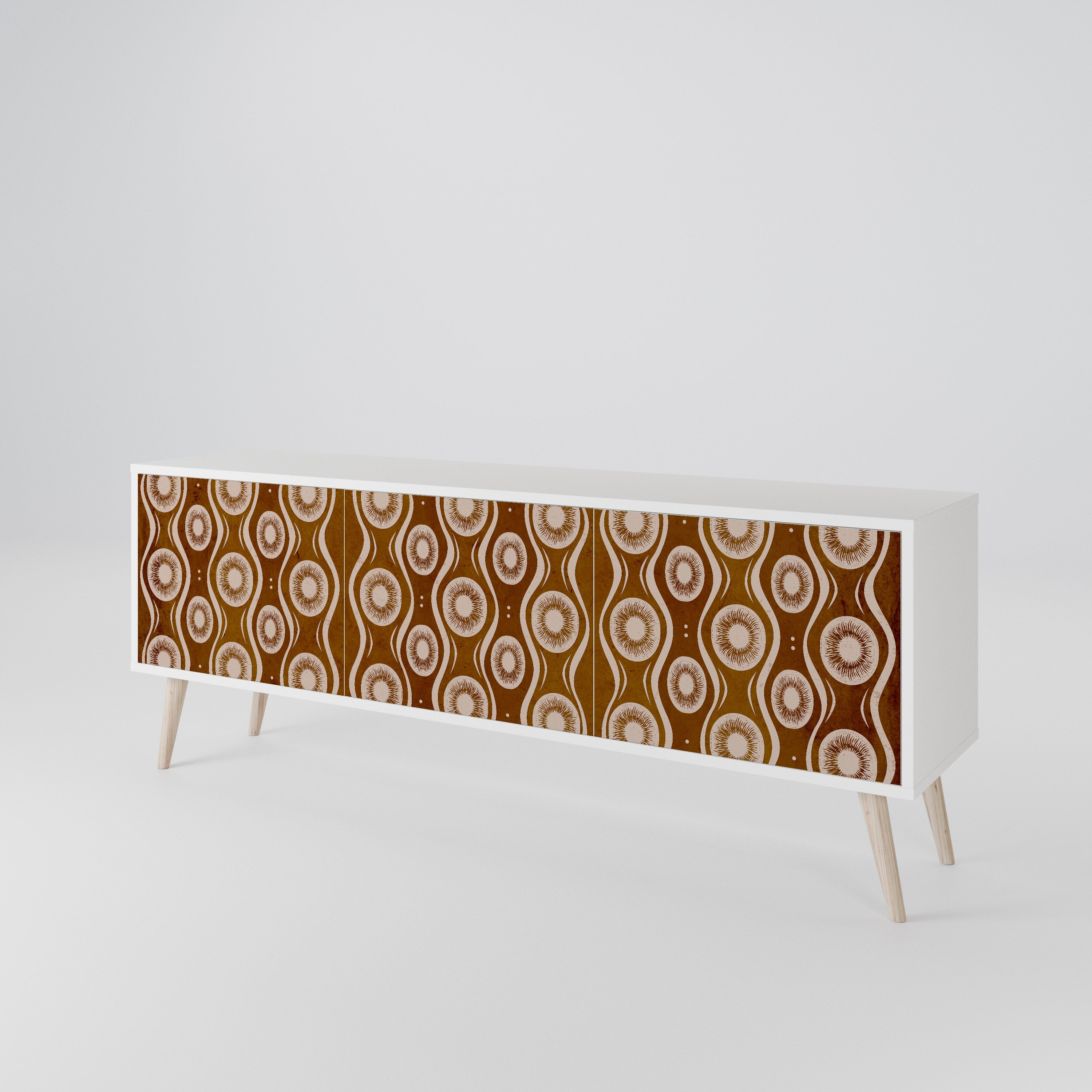 BROWN EYES 3-Door TV Cabinet