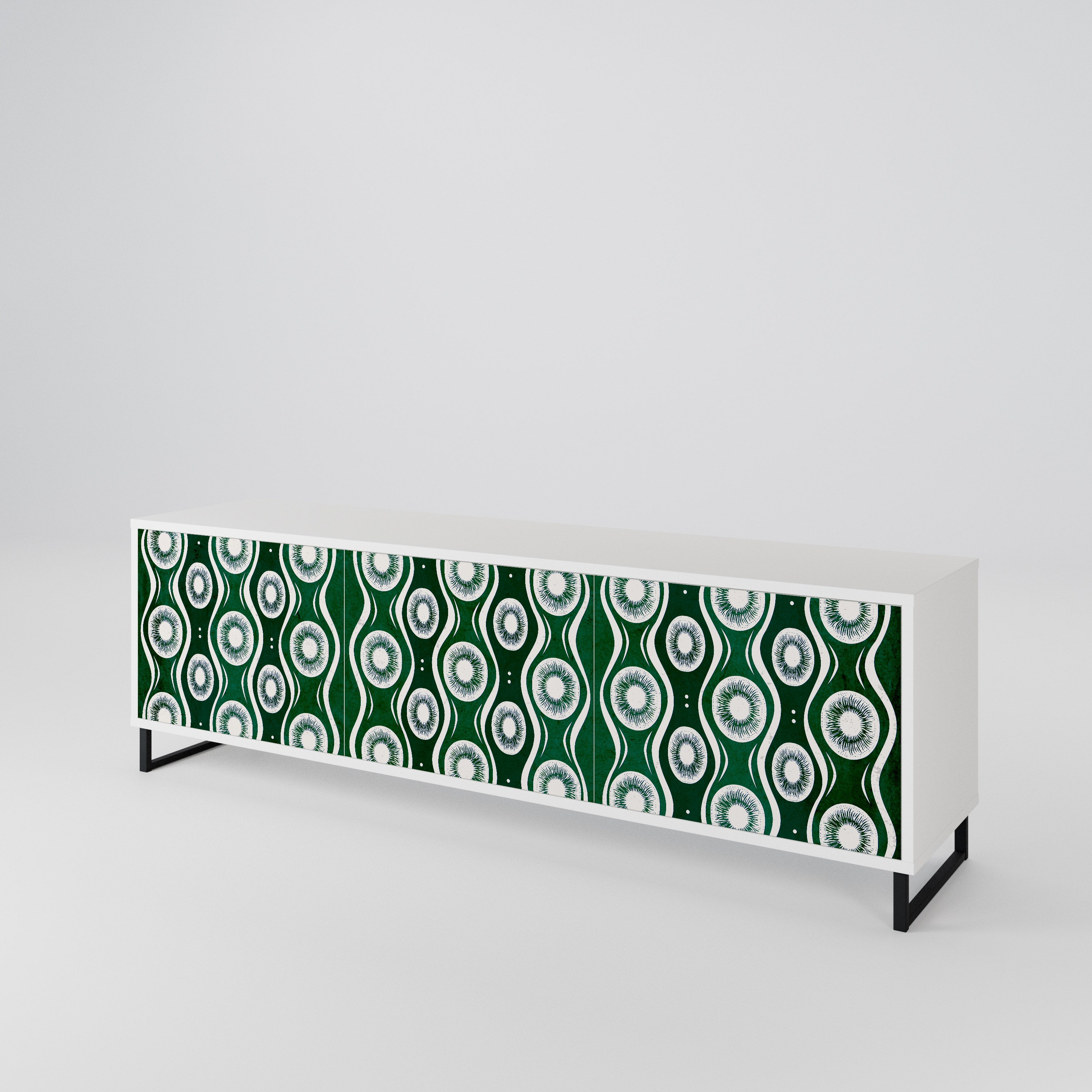 GREEN EYES 3-Door TV Cabinet