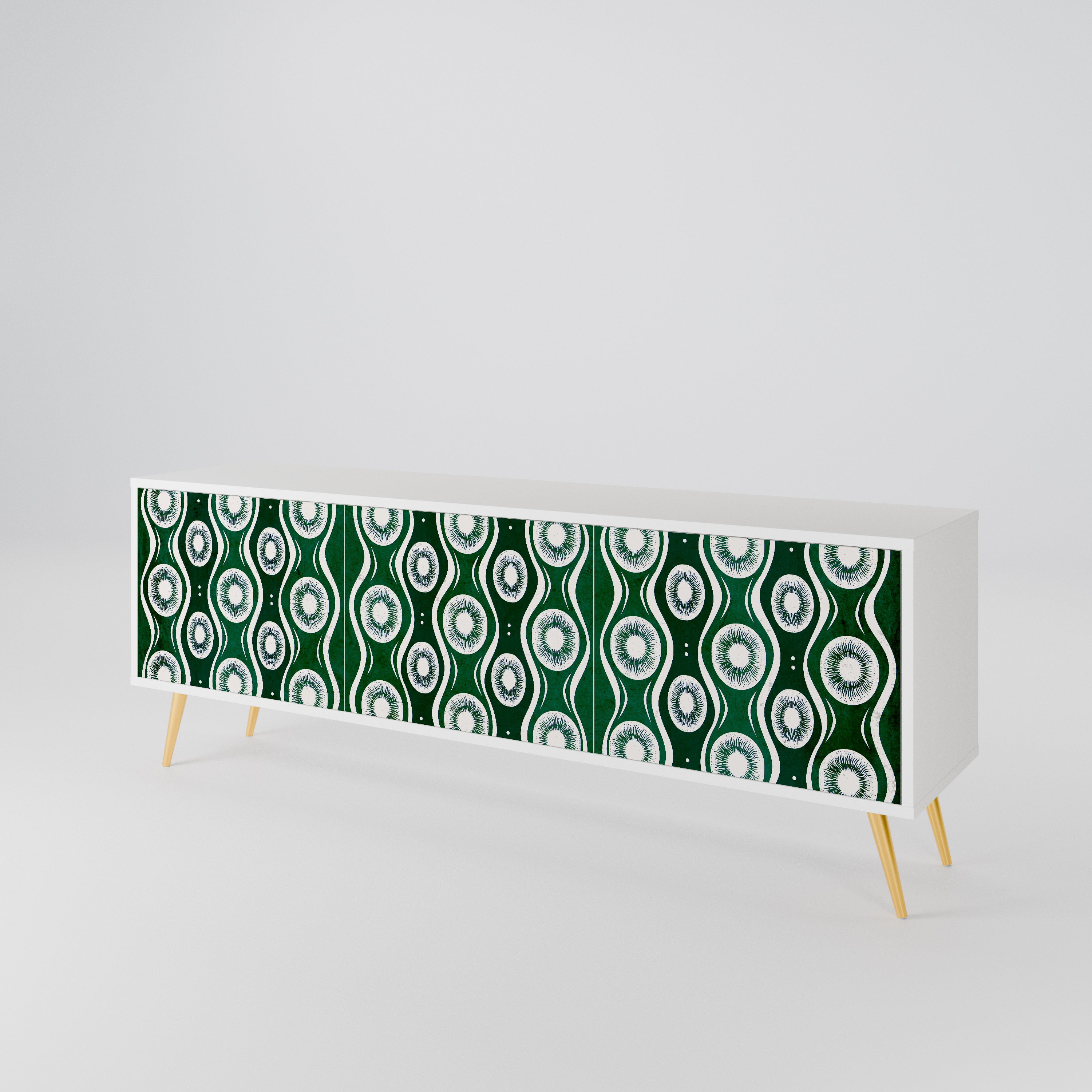 GREEN EYES 3-Door TV Cabinet