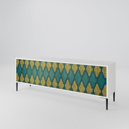 POLYGONS 3-Door TV Cabinet