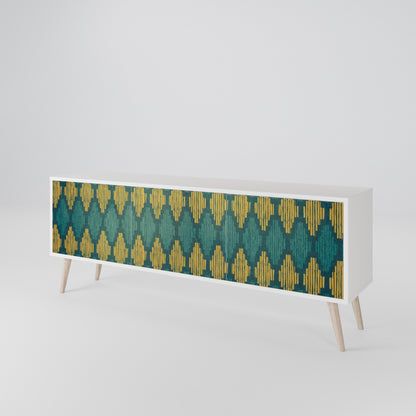 POLYGONS 3-Door TV Cabinet