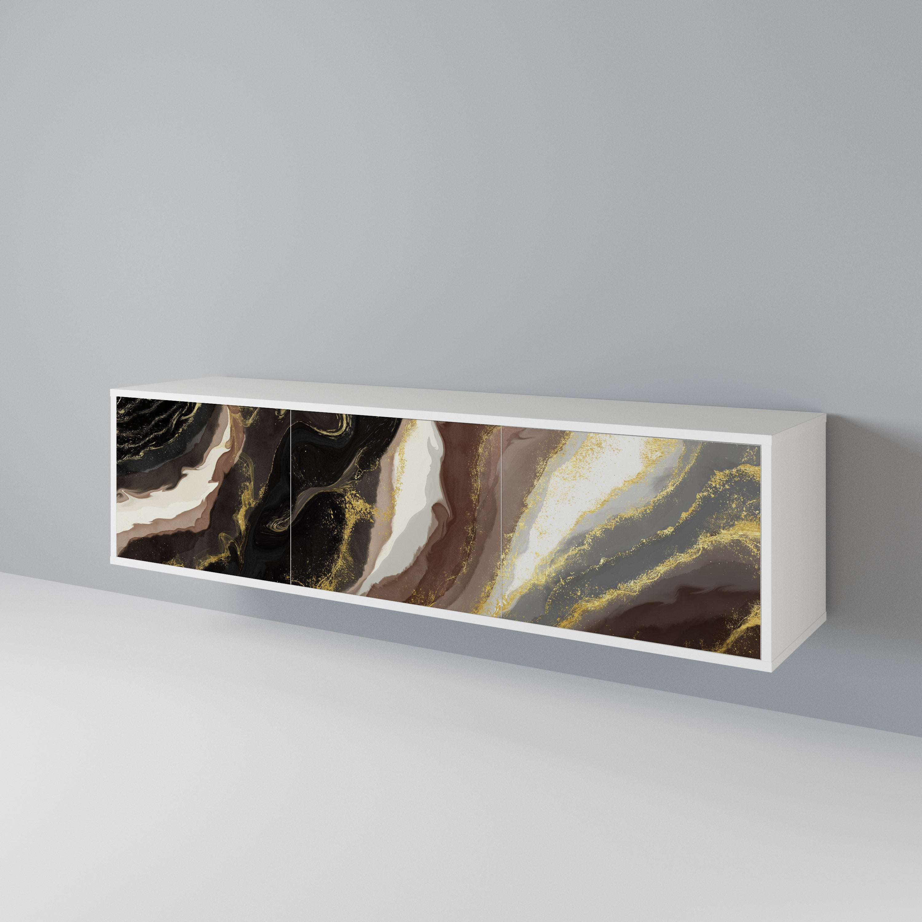 GOLD DUST 3-Door TV Cabinet