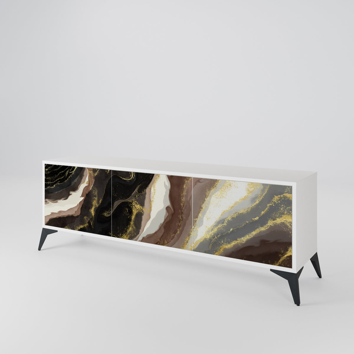 GOLD DUST 3-Door TV Cabinet