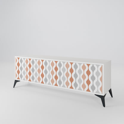 HAZY NOSTALGIA 3-Door TV Cabinet