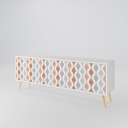 HAZY NOSTALGIA 3-Door TV Cabinet