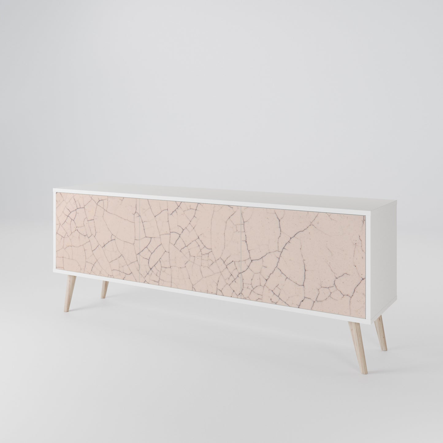 CERAMIC TEXTURE 3-Door TV Cabinet