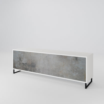 CONCRETE WALL 3-Door TV Cabinet