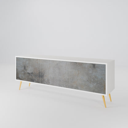 CONCRETE WALL 3-Door TV Cabinet