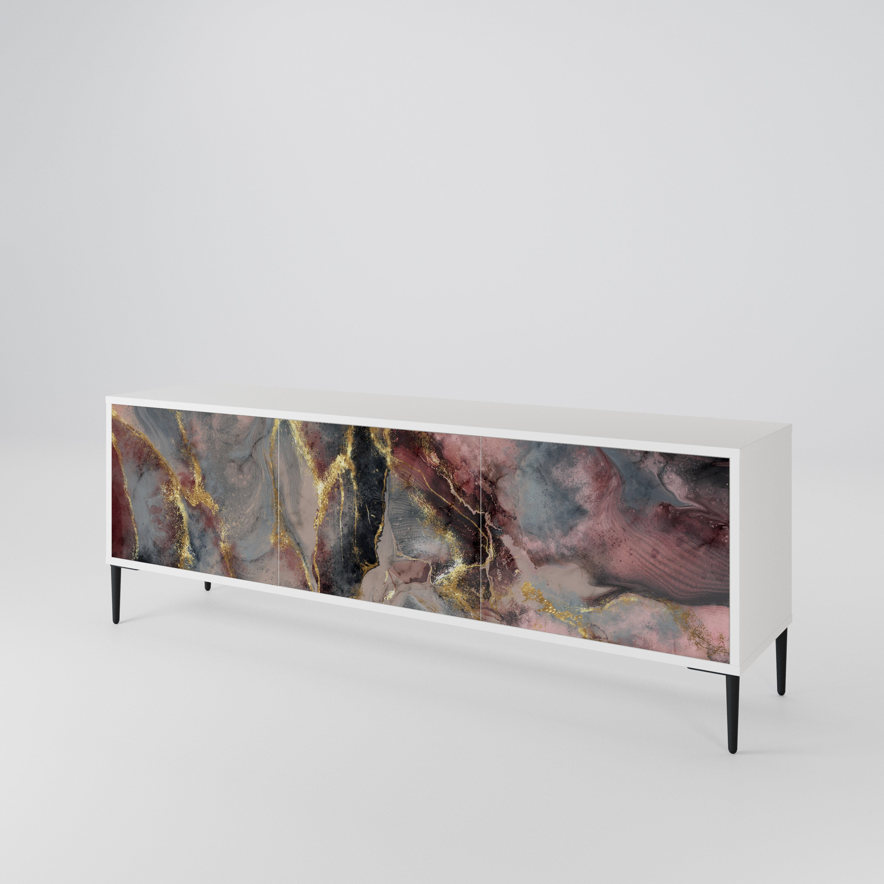 GOLDEN TIDES 3-Door TV Cabinet