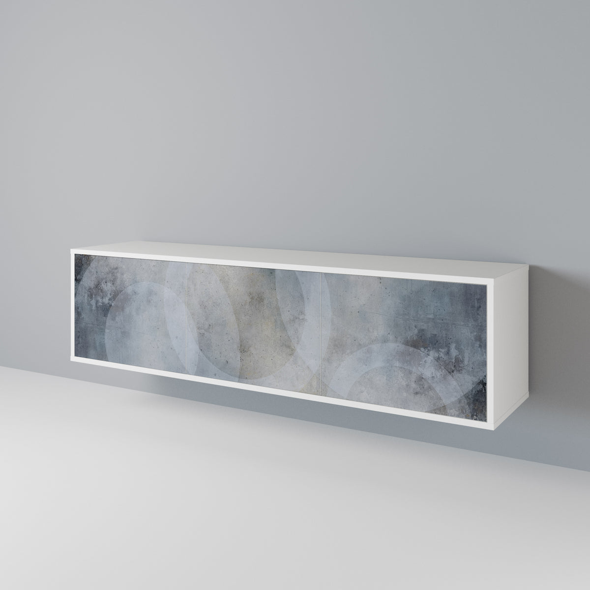 MUTED ARC 3-Door TV Cabinet