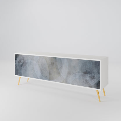 MUTED ARC 3-Door TV Cabinet