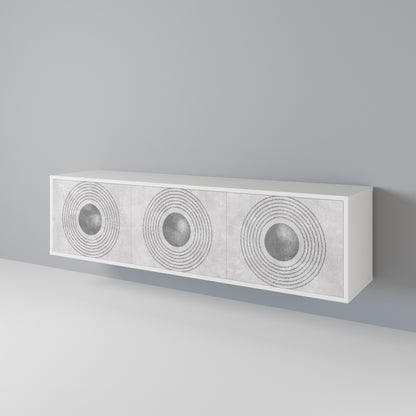 SOLID CIRCLES 3-Door TV Cabinet