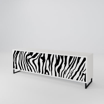SPLENDID ZEBRA 3-Door TV Cabinet