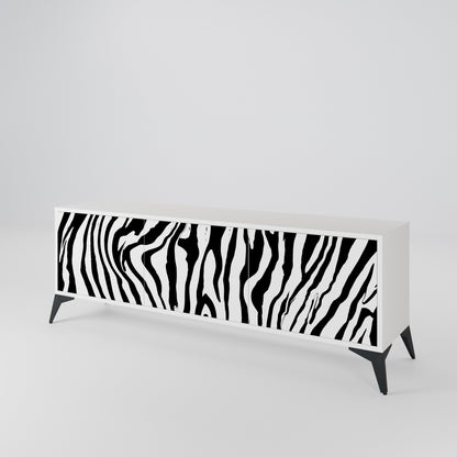 SPLENDID ZEBRA 3-Door TV Cabinet