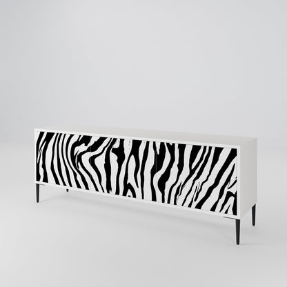 SPLENDID ZEBRA 3-Door TV Cabinet