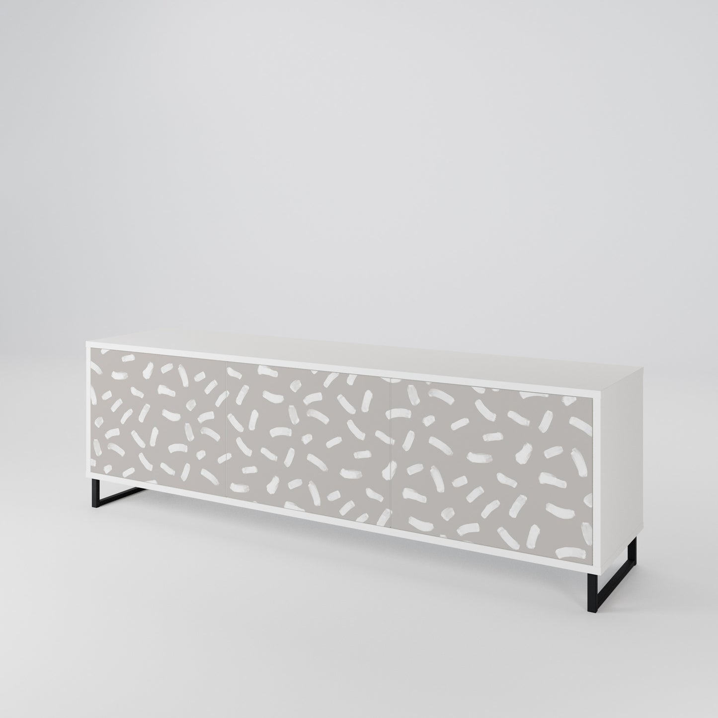 PASSING SECONDS 3-Door TV Cabinet