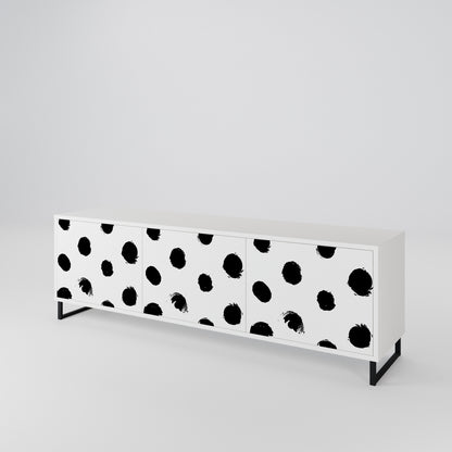 SLIPPING MINUTES 3-Door TV Cabinet